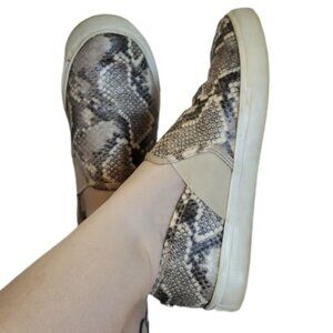 Steve Madden Ennore Snakeskin Loafers Slip On Shoes Flats Women's  WOMAN'S 5.5
